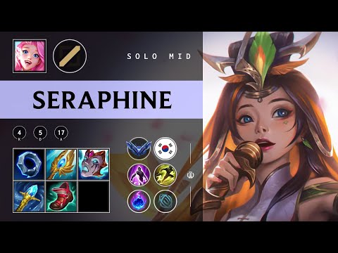 Seraphine Mid vs Mel - KR Diamond Patch 25.23
