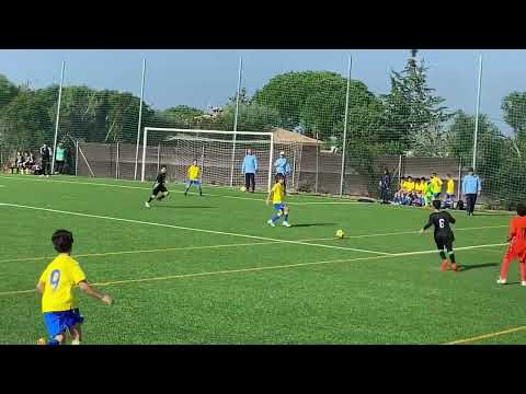 RESUMEN 14 PARTIDO LIGA CADIZ CF - PUEBLO NUEVO LA GRANJA . ALEVÍN 2022-2023.  HUGO PÉREZ MASALLÁ 10