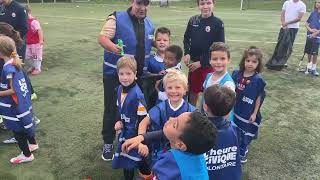 Première action de l'Heure Civique avec la ville de Beaumont et le club l'US Beaumont Footall