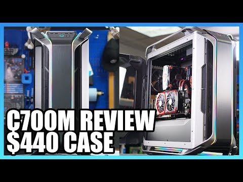 Cooler Master Cosmos C700M Review: Thermals, Noise, & Build Quality
