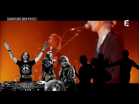 Alcaline, Les News du 3/03 avec Les chanteurs les mieux payés