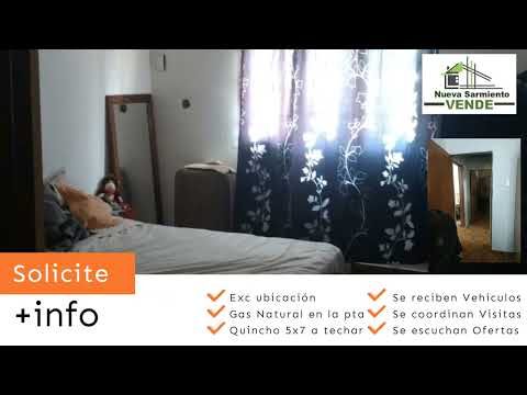 Nueva Sarmiento Inmobiliaria VENDE Casa en Villa Sarmiento 4 Dorm. Escritura
