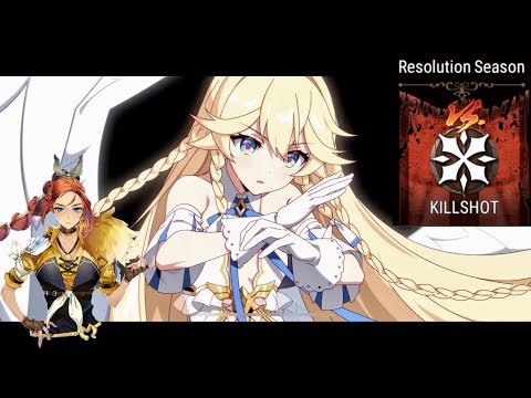 Finally Got Angel of Light Angelica + Silver Blade Aramintha Post Buff In Guild War - Epic Seven