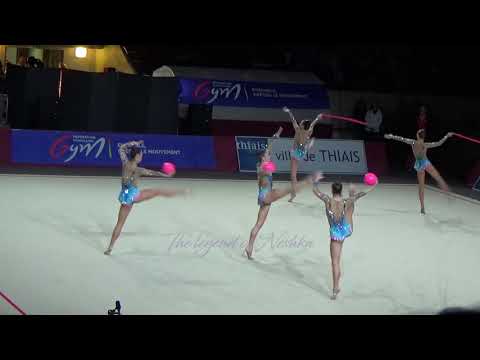 UNITED STATES 3 balls 2 ropes - 2018 Thiais EF