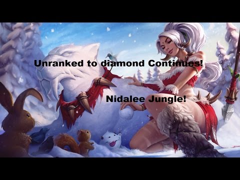 League of Legends | Nidalee Jungle Ranked vs Hecarim! I WILL CARRY THE NOOBS!