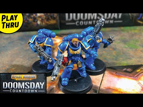 How to Play Space Marine Adventures DOOMSDAY COUNTDOWN Board Game Stage 1