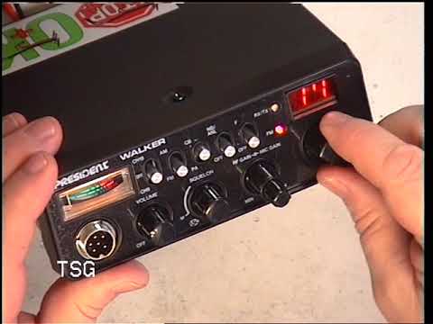 President Walker ASC (CE Multi-Norm) CB Radio -  Overview & transmit adjustment