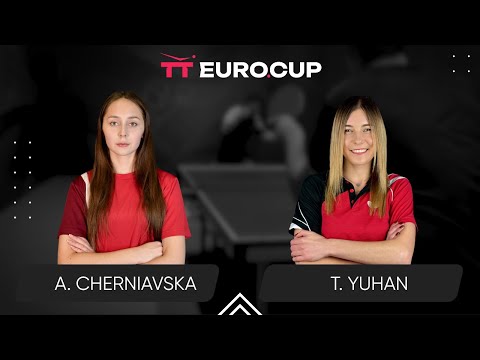 16:30 Alina Cherniavska - Tetiana Yuhan 27.12.2024 TT Euro.Cup Ukraine Star. TABLE 4