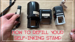 How to Refill Your Self-inking Stamp
