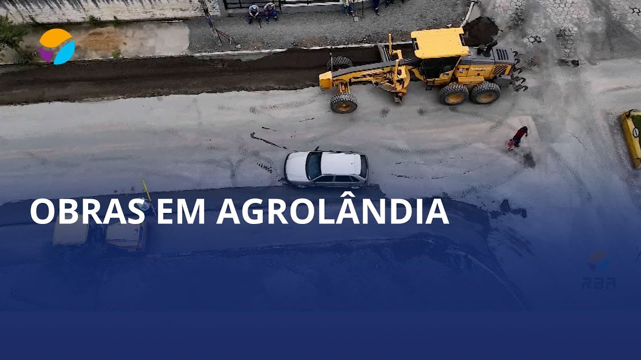Agrolândia em movimento: Obras que fazem a diferença
