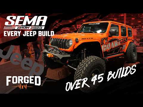 EVERY JEEP Build at SEMA SHOW 2025 IN 4K
