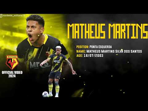 MATHEUS MARTINS - WATFORD - 2024