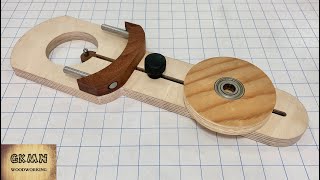 Making a High Precision Circle Cutting Jig // Dair