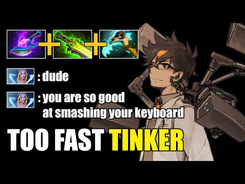 Too Fast Too Catch | Tinker Dota 2 Gameplay