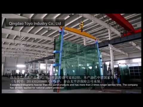 Polyester flat glass lifting sling