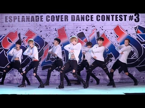 160910 Zeno cover MONSTA X - All In + HERO + ROUGH + Stuck @ Esplanade#3(Semi-Final)