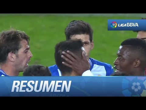 Resumen de RCD Espanyol (2-0) Málaga CF