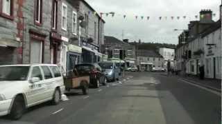 preview picture of video 'Drive through Dalbeattie, Dumfries & Galloway 2012'