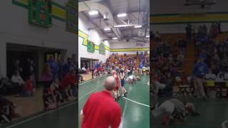 Mark Watts 1st Career Match, stage fright lol