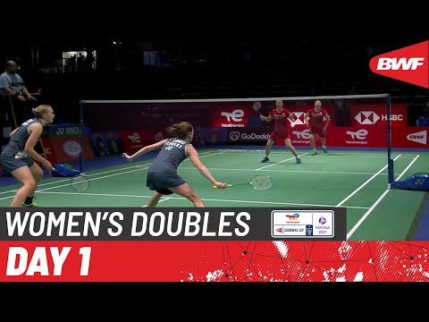 TotalEnergies BWF Sudirman Cup 2021 | Kim/Kong (KOR) vs Efler/Lohau (GER) | Group B