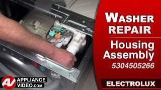 Electrolux Washer - Soap Not Dispensing: Dispenser Housing Repair and Diagnostic