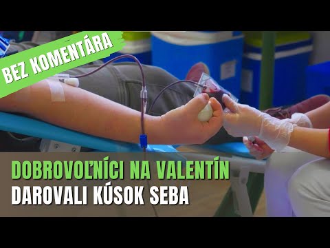 BEZ KOMENTARA: Valentínska kvapka krvi zachraňuje životy