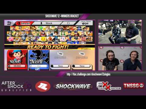 SW12 Smash Wii U - Awestin (Ness) vs Gyo (ROB, GnW) - Winners Semifinals