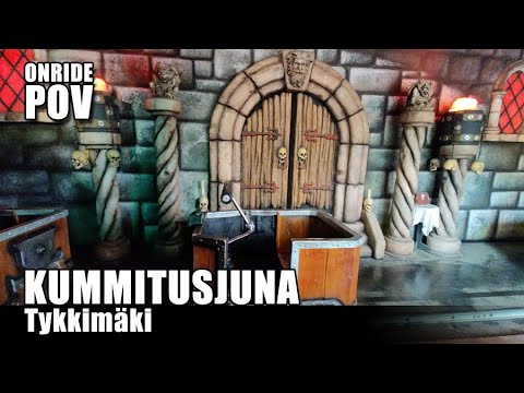 Kummitusjuna on-ride POV -Tykkimäki