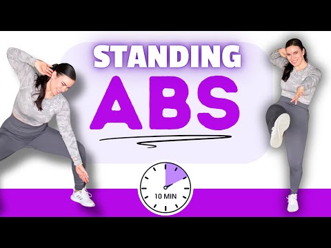 10 MIN STANDING ABS AND CORE STRENGTH | Beginner-Friendly At-Home Workout