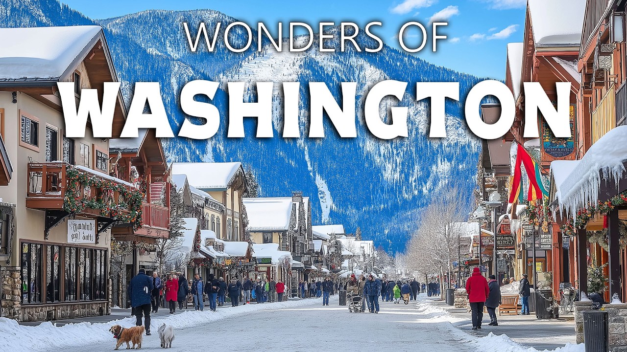 Wonders of Washington | The Most Amazing Places in Washington | Travel Video 4K