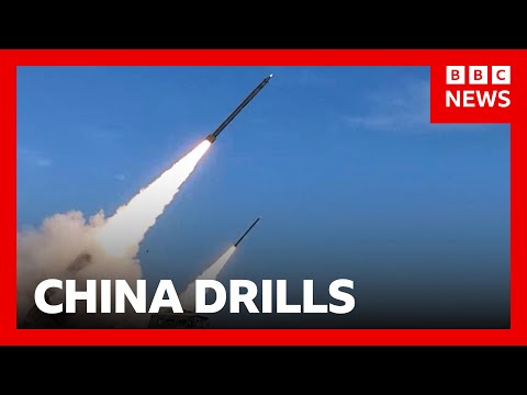 中國對「分裂勢力」祭出警告！環繞臺灣進行軍演 | BBC News (China holds military drills around Taiwan as warning to 'separatist forces' | BBC News)