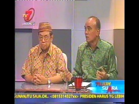 Gus Dur di Acara Tujuh Suara, TV7, 2004