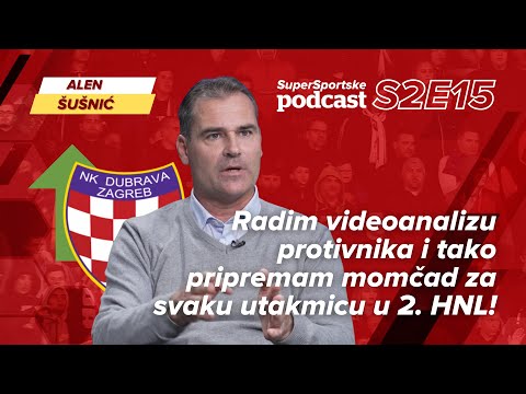 Šušnić: Radim videoanalizu i pripremam momčad za svaku utakmicu 2.HNL! SuperSportske podcast S2E15