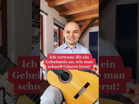 Wie man Gitarre schnell lernt | GITARRE | GITARRENSPIEL