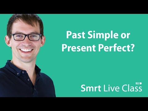 Past Simple or Present Perfect Intermediate English with Shaun 43