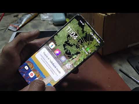 how to fix hang touch oppo Reno 10x zoom TalkBack speak 🗣️ problem touch not working properly ithelp
