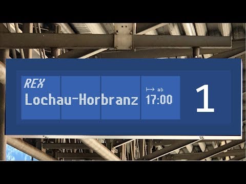 ÖBB Bahnhofsansagen Dornbirn (Chris Lohner)