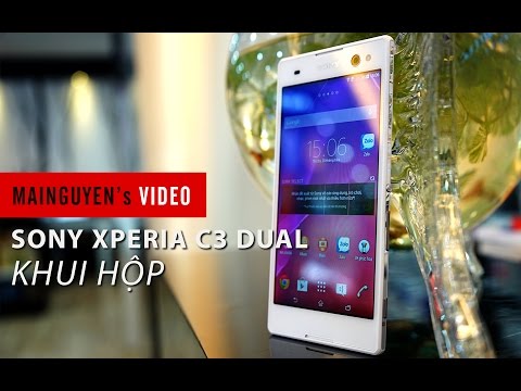 Khui hộp Sony Xperia C3 Dual chính hãng - www.mainguyen.vn