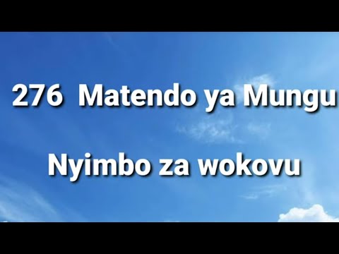 Matendo ya Mungu  ( 276 NW )