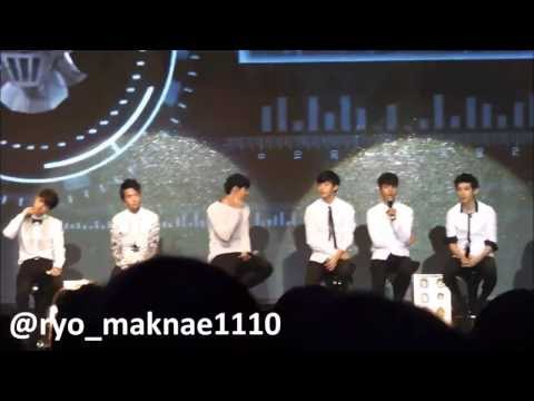 [FANCAM] 131020 VIXX THE MILKY WAY SHOWCASE  IN KL, MALAYSIA_N teasing fans