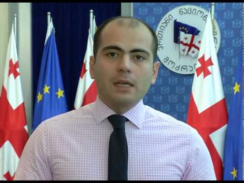 Giorgi Kandelaki (Georgia) in support of Euromaidan square in Lithuania