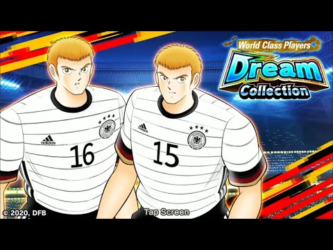 Gacha Dream Collection Duo Schmidt German Rising Sun - Captain Tsubasa Dream Team