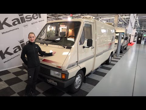 Beautiful mobile home: Kaiser KM 2 Renault Master mobile home 1990 with bench and surprises