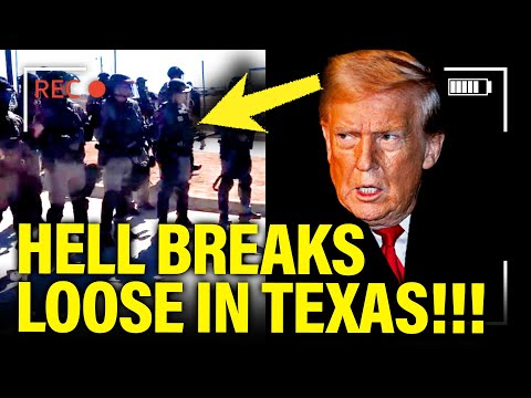 All HELL BREAKS LOOSE in TEXAS as Trump ATTACKS PROTEST