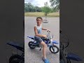 MX350 Electric Dirt Rocket With A Summit Racing Turbo Muffler For Sound