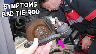 SYMPTOMS OF BAD TIE ROD ON KIA OPTIMA, SIGNS OF BAD TIE ROD
