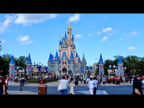 Magic Kingdom 2024 Fast Walkthrough Tour in 4K | Walt Disney World Orlando Florida January 2024