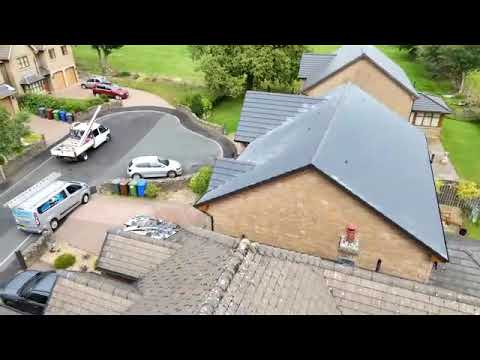 C-P ROOFING AND GUTTERING video.