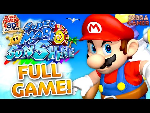 Super Mario Sunshine Full Game Walkthrough!