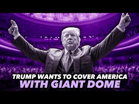 Trump Says He'll Build A Giant Dome Over The United States If Elected President